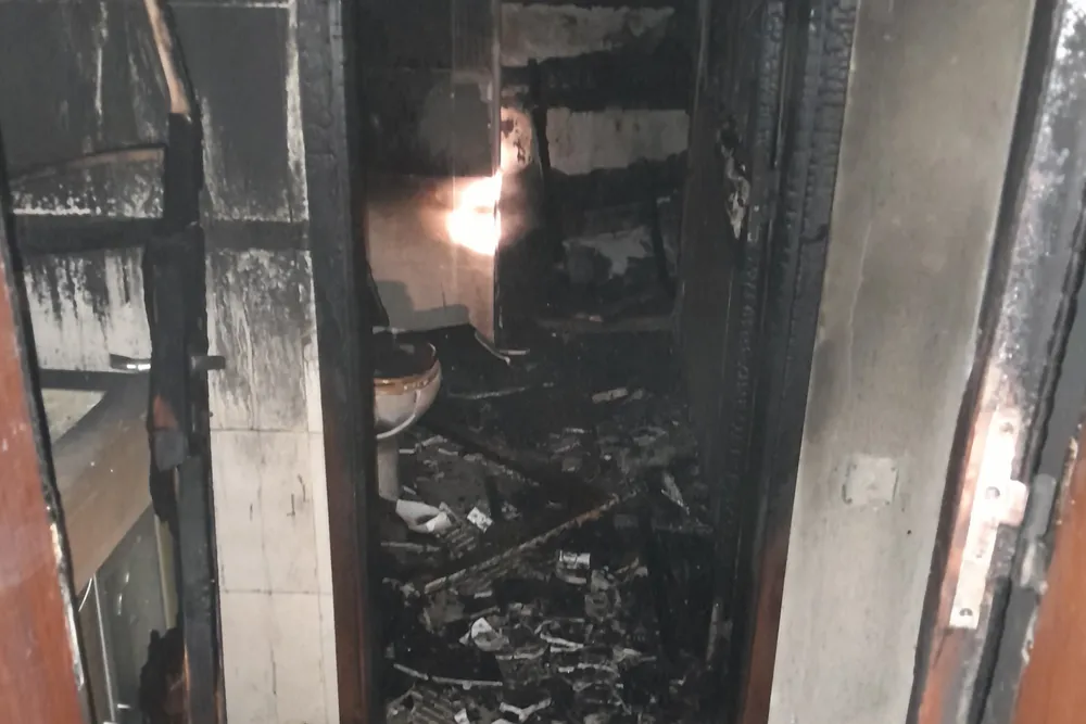 Incendio quincho Ricardone