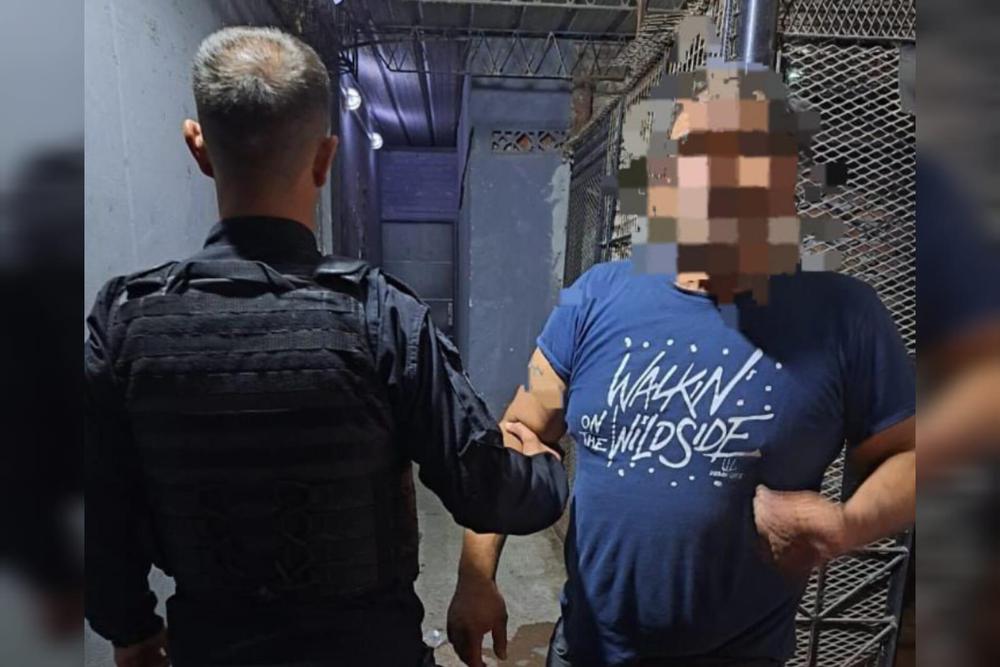 Detenido violencia 