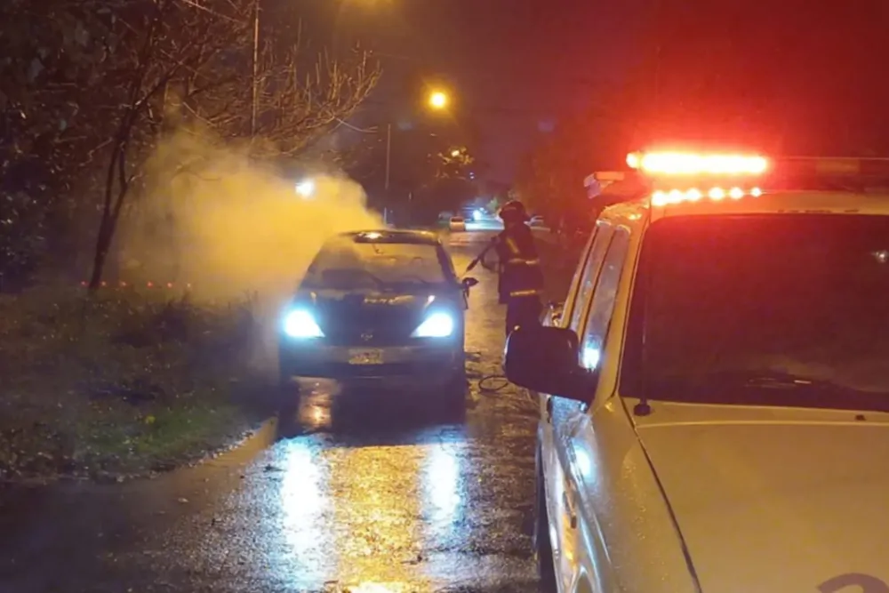 incendio auto