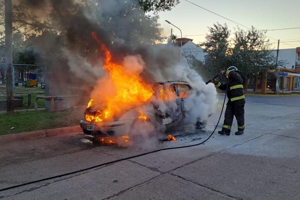 incendio automotor