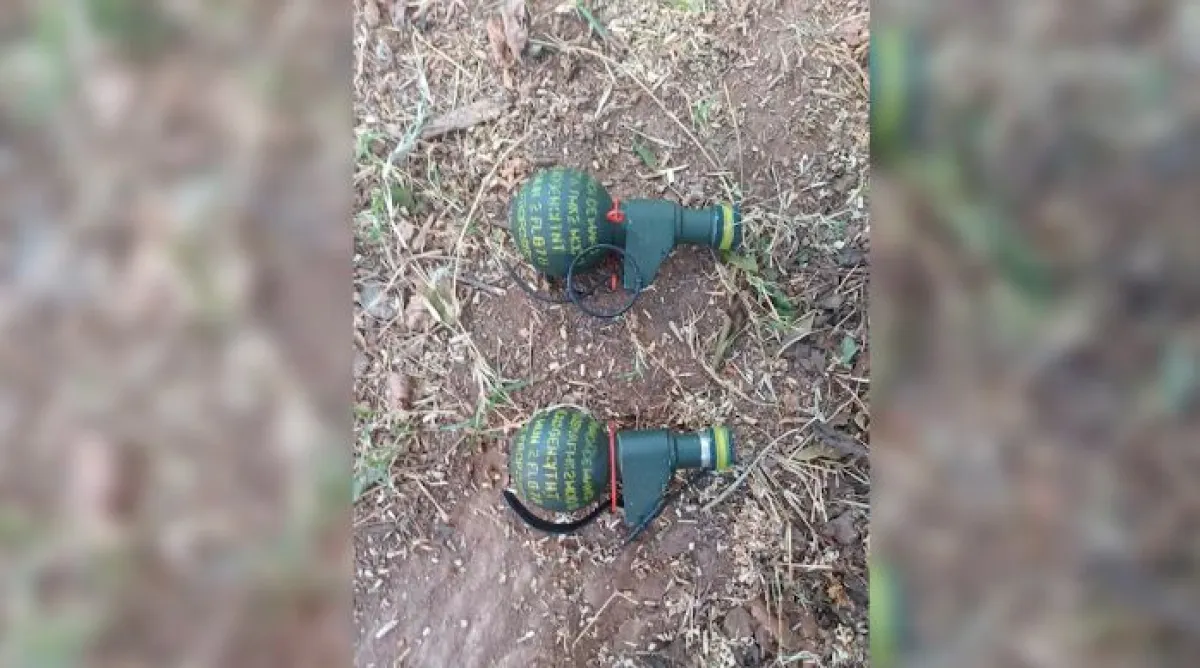 Hallaron dos granadas en un contenedor de basura en Córdoba