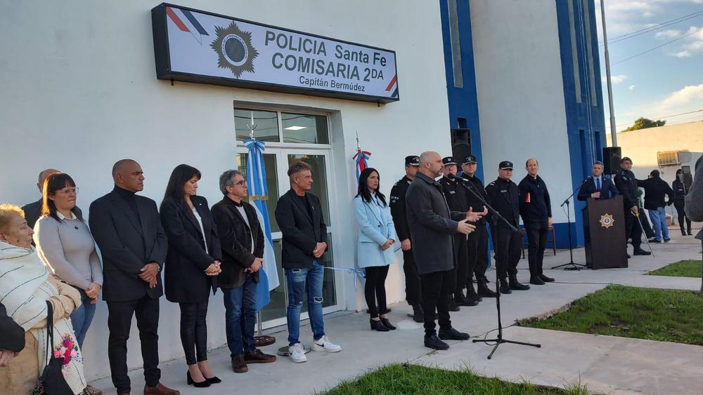 nuevo edificio de la Comisaría 2° de Capitán Bermúdez