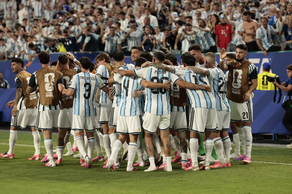 Argentina ganó 3 a 2 a Cabo Verde