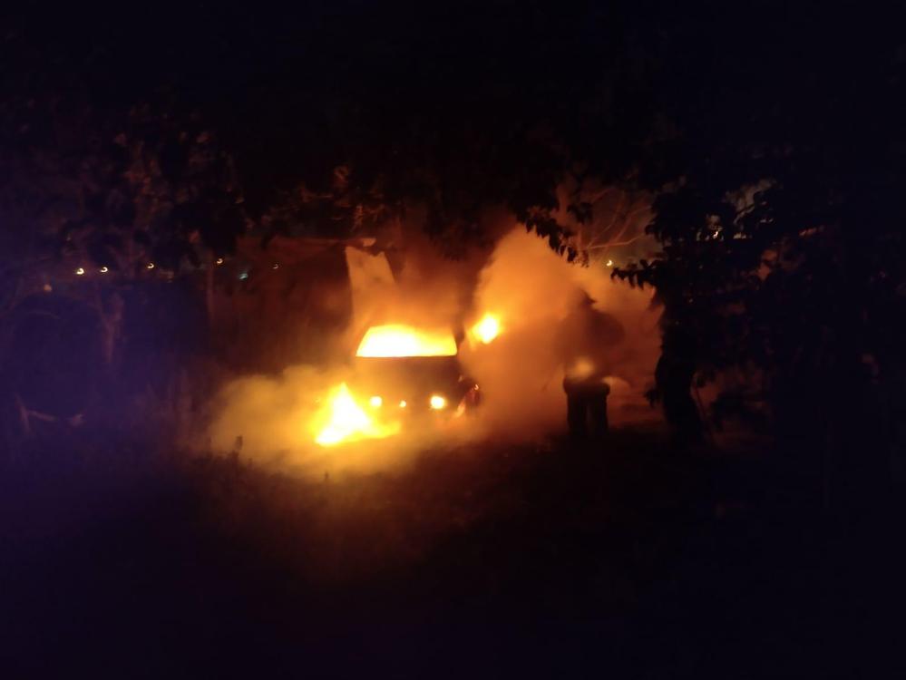 incendio automovil