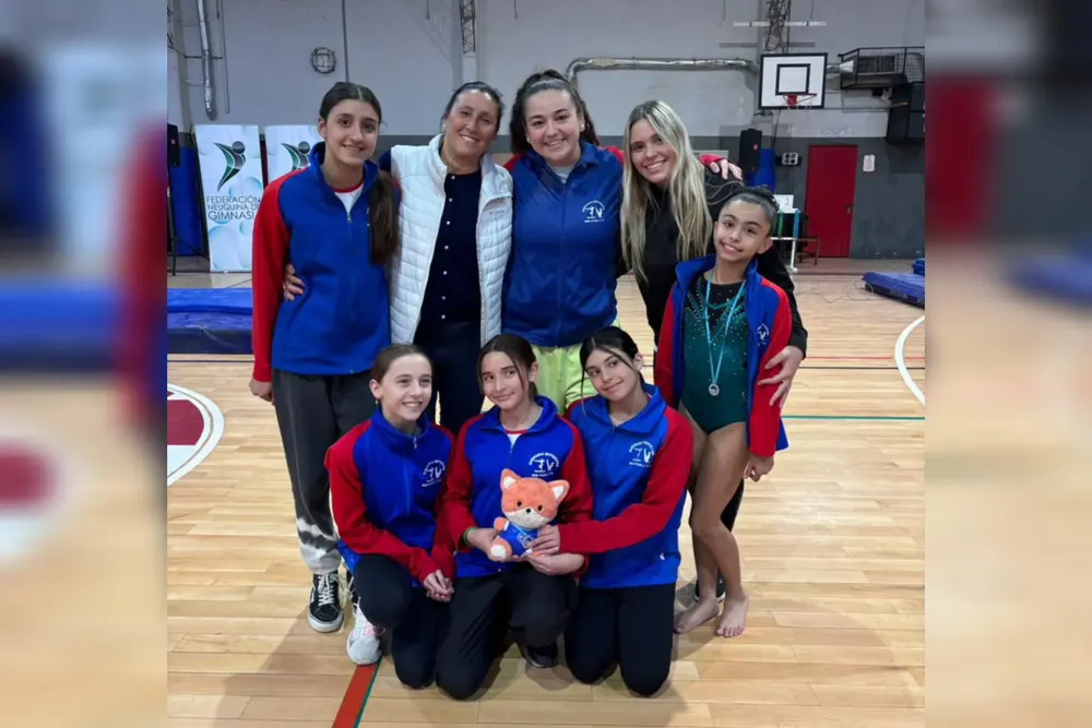 Seis gimnastas de Red Star se destacaron en el Nacional Federativo de Gimnasia Artística