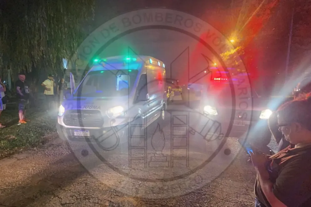 Explosión de un horno en una vivienda en Puerto San Martín