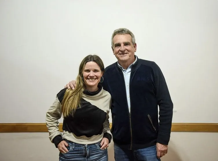 Caren Tepp y Agustín Rossi; Fuerza Patria Caren Tepp y Agustín Rossi; Fuerza Patria