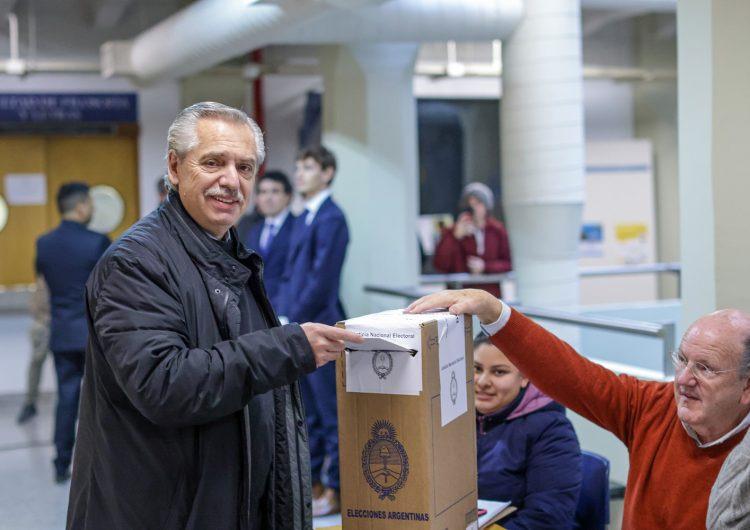 Alberto Fernández votación