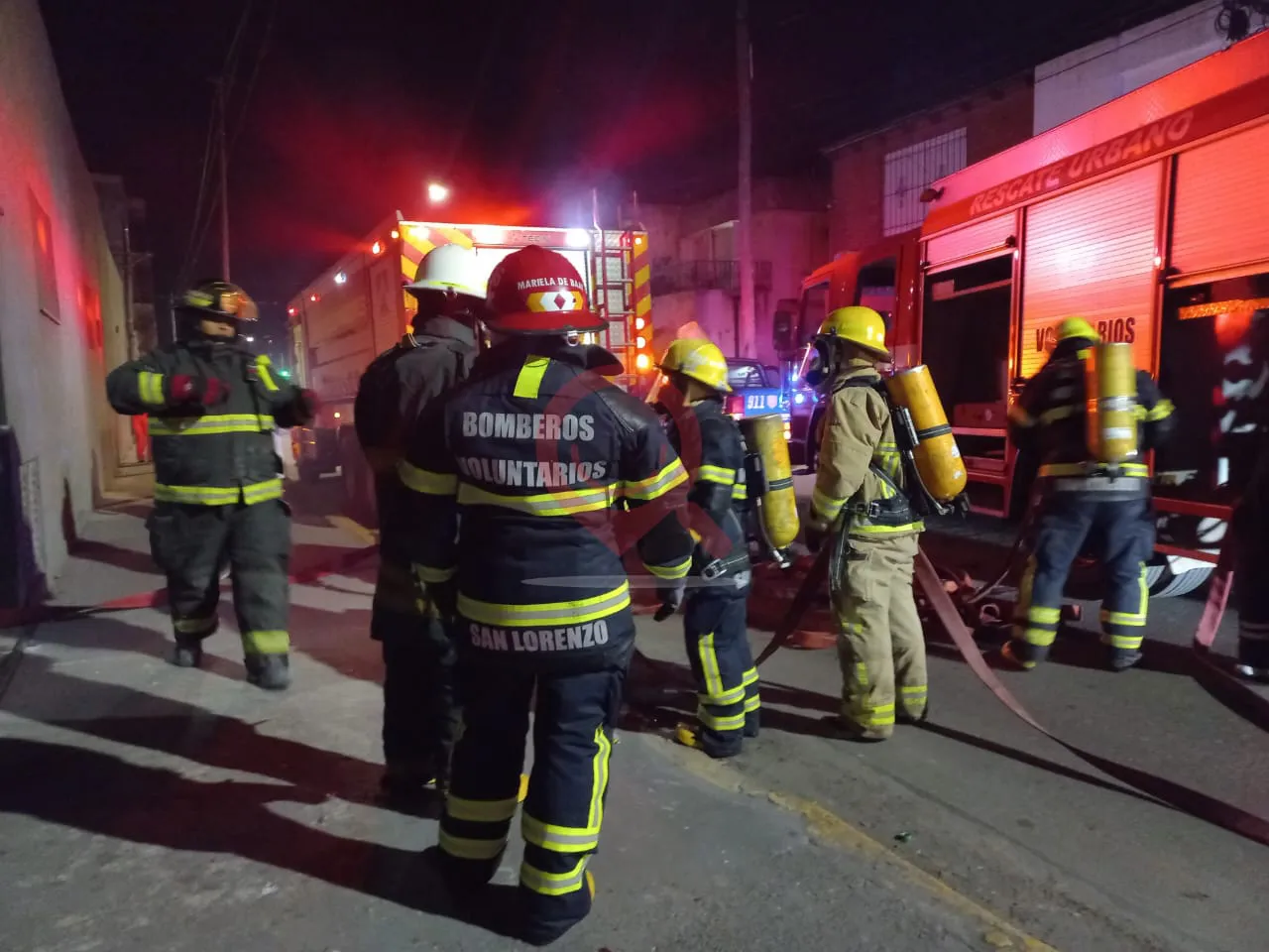 Simulacro Bomberos