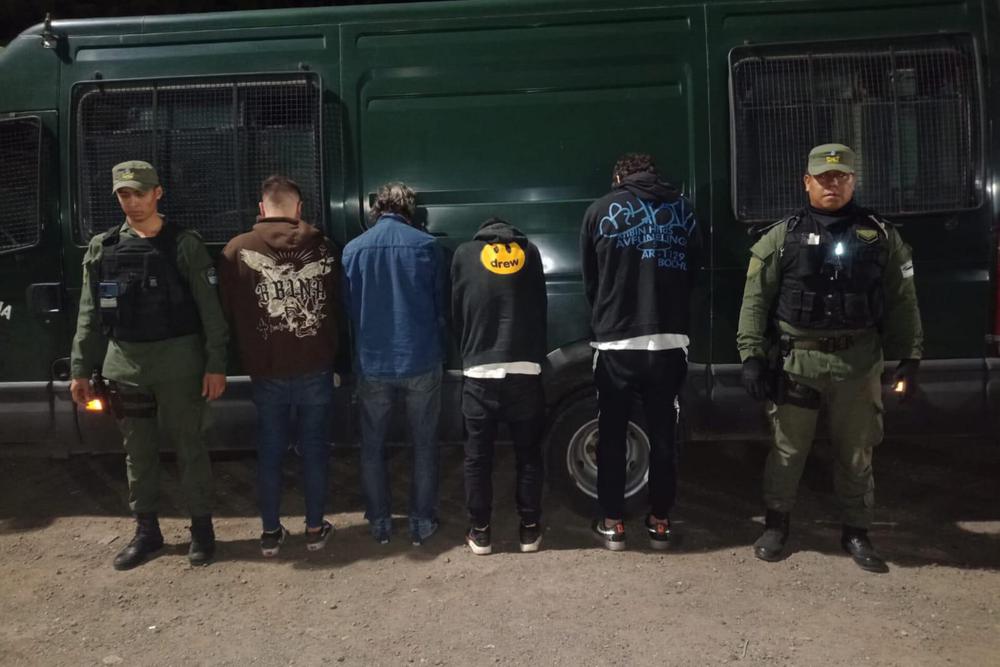 Detenidos GNA