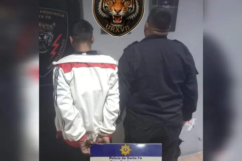 detenido por disparos al aire