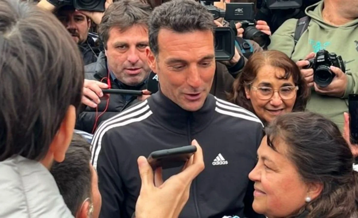 Scaloni en Pujato
