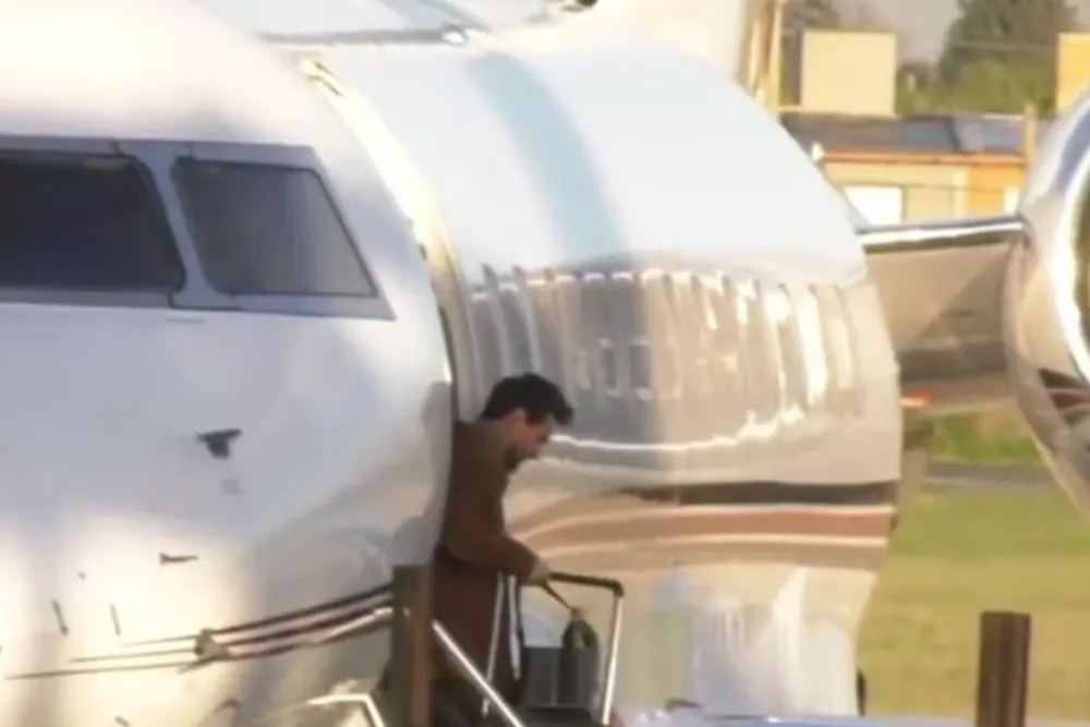 Messi ya está en Rosario para su despedida 