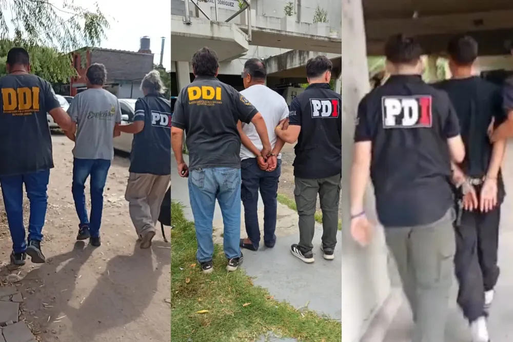 detenidos robo camion Pujato