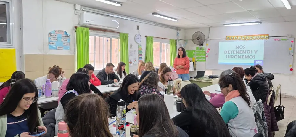 Taller en Escuela 218 San Lorenzo