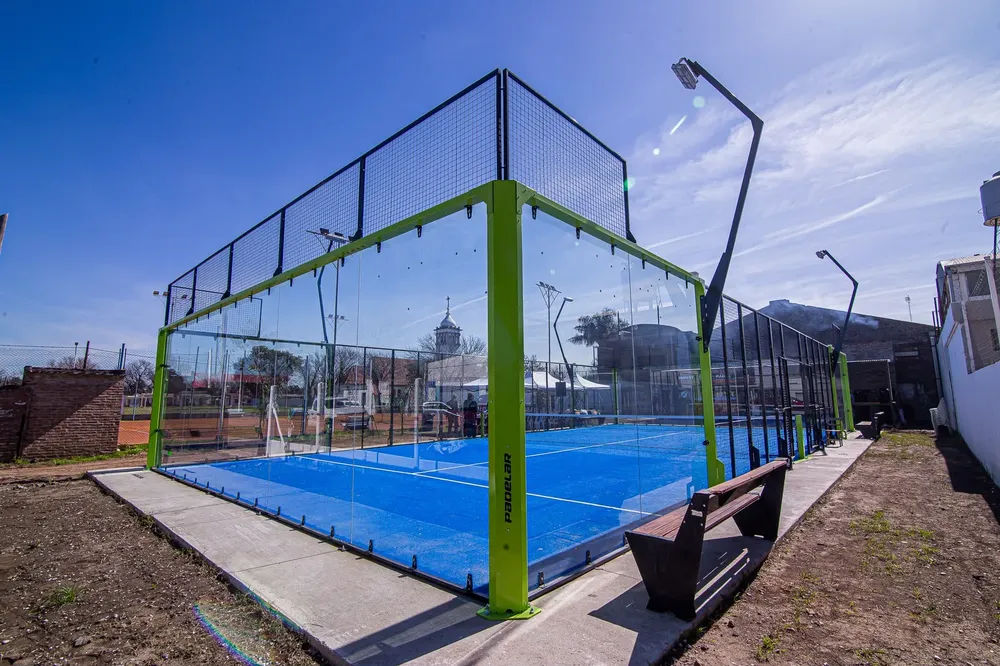 cancha de pádel.