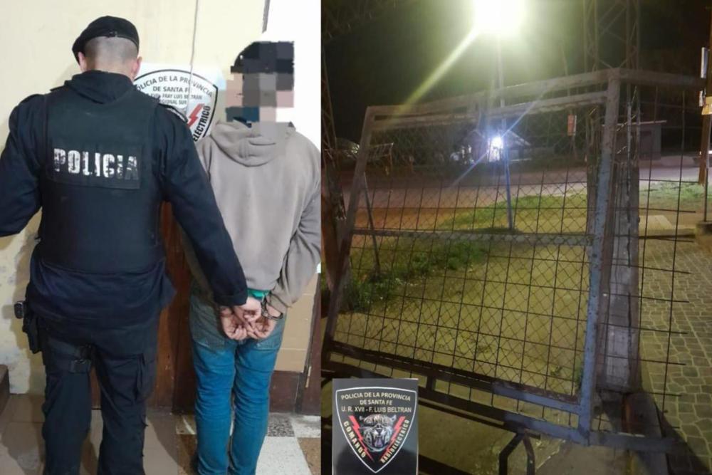 detenido robo