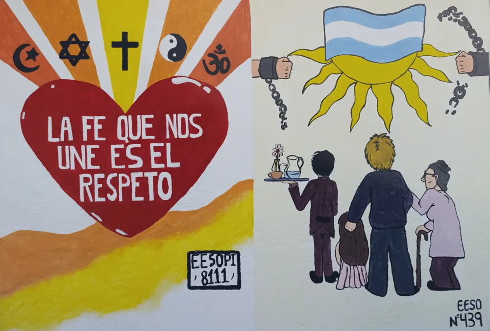 Mural EESOPI 8111 y EESO 439 