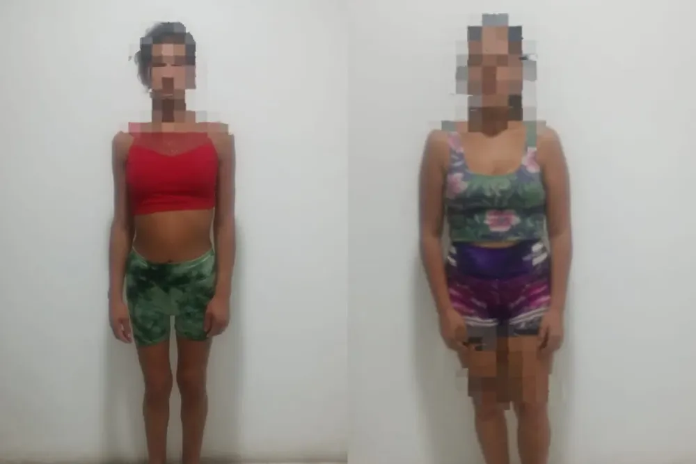 detenidas con cocaina