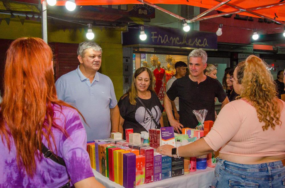 Ricci noche peatonal
