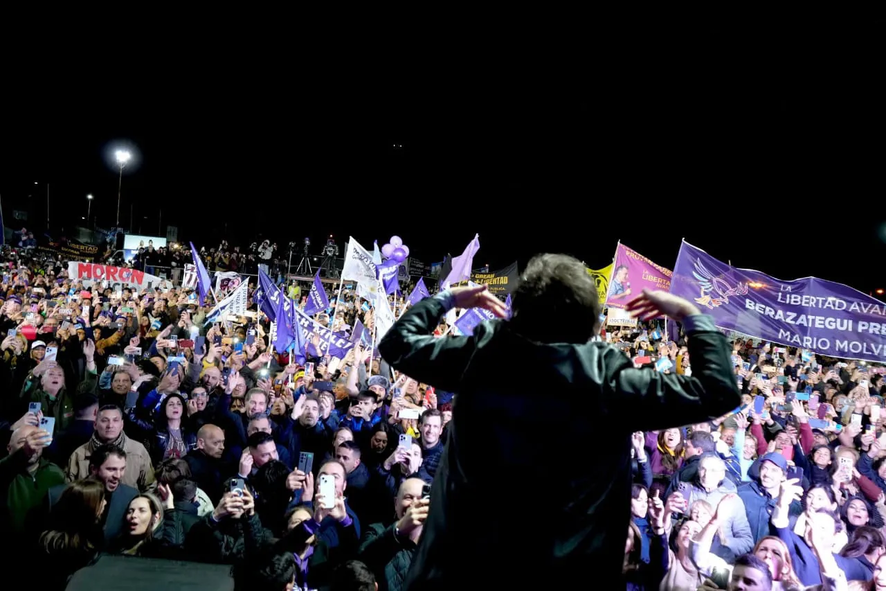 Milei en el cierre de campaña Milei en el cierre de campaña