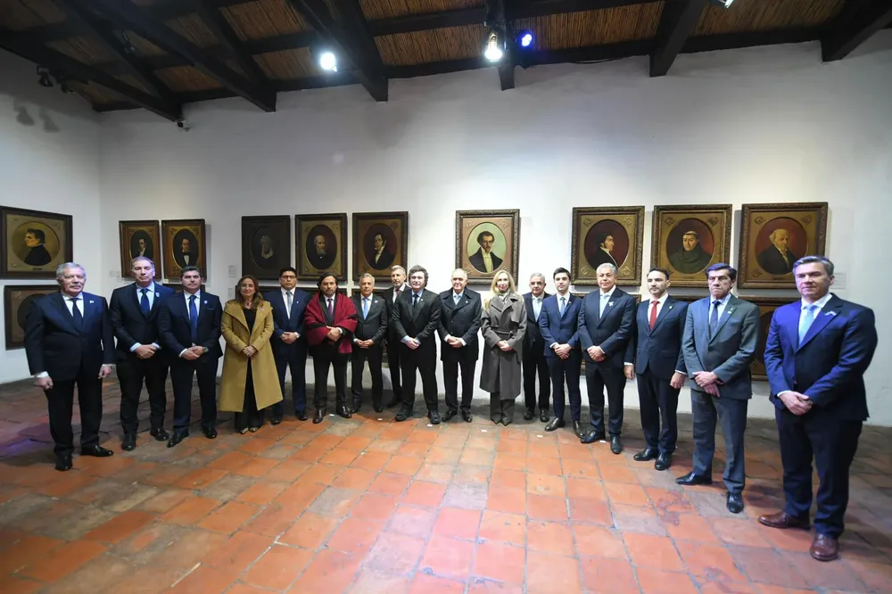 Javier Milei y los gobernadores 