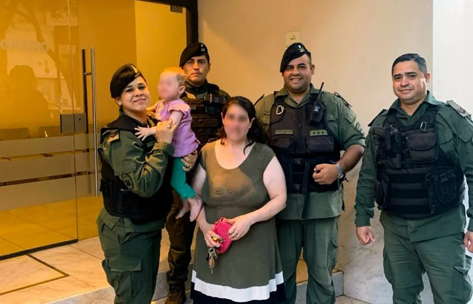 Auxiliaron a un bebé con síntomas de asfixia (1)