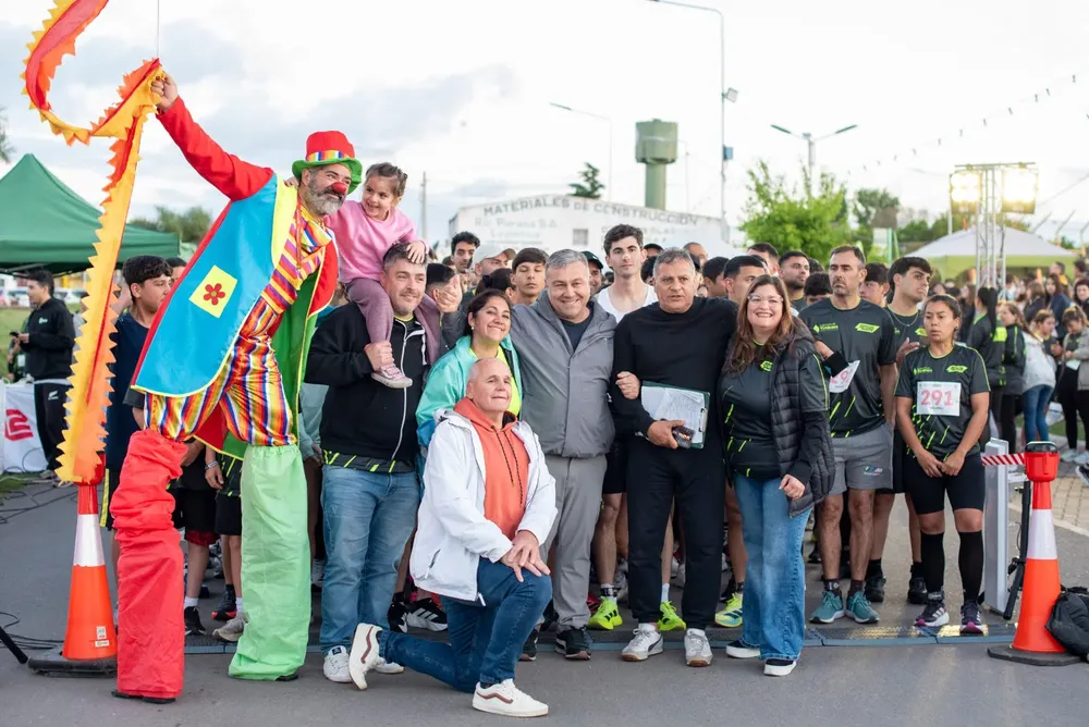 primera maratón nocturna de Timbúes