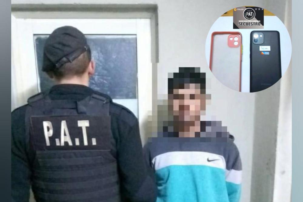 Le robó el celular a una menor y lo detuvo la PAT