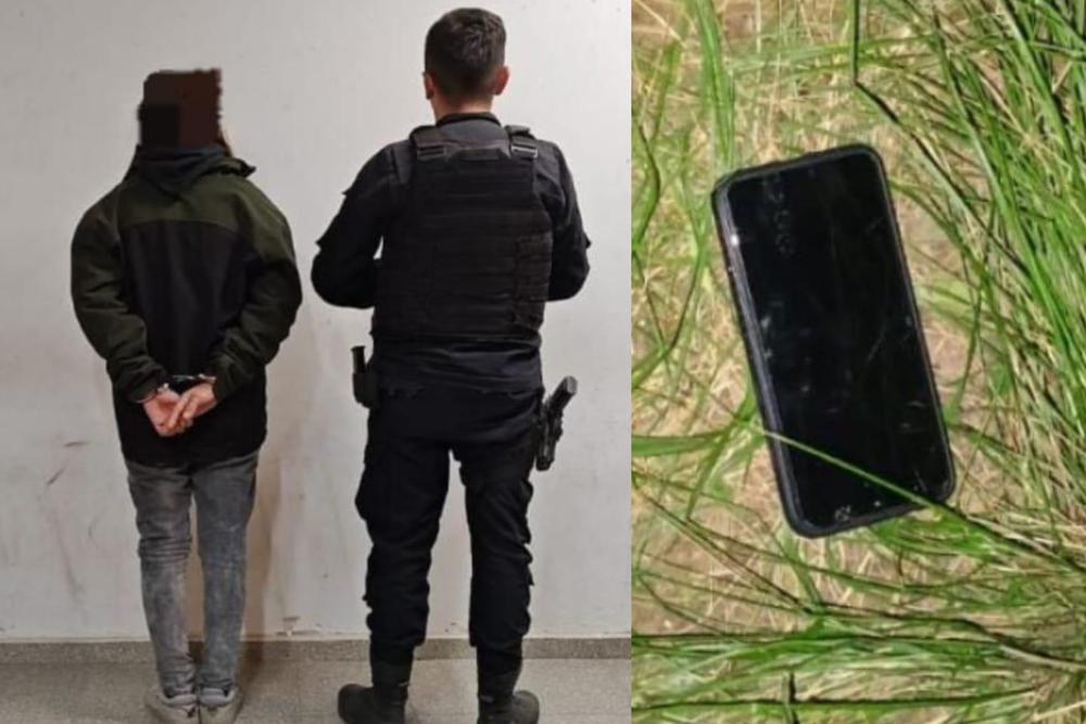 detenida robo taxista