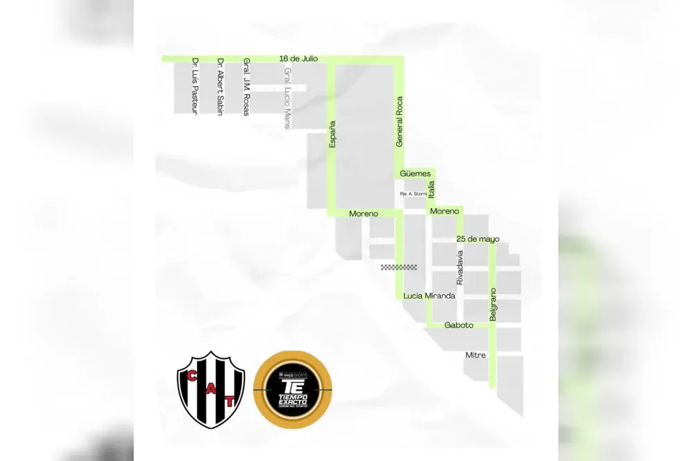 Recorrido Maratón Club Timbuense  Recorrido Maratón Club Timbuense