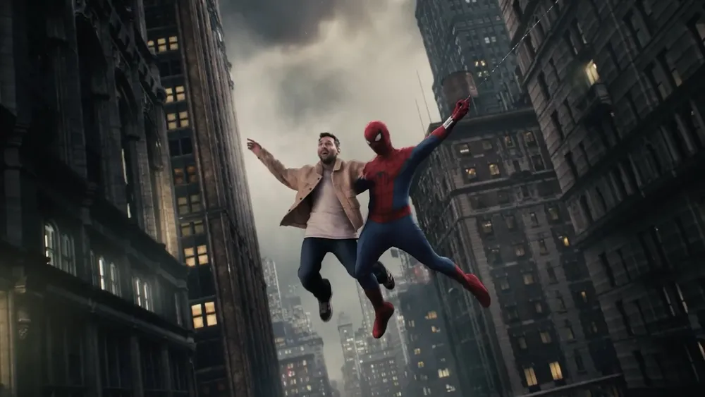 Lionel Messi y Tom Holland juntos en SpiderMan 