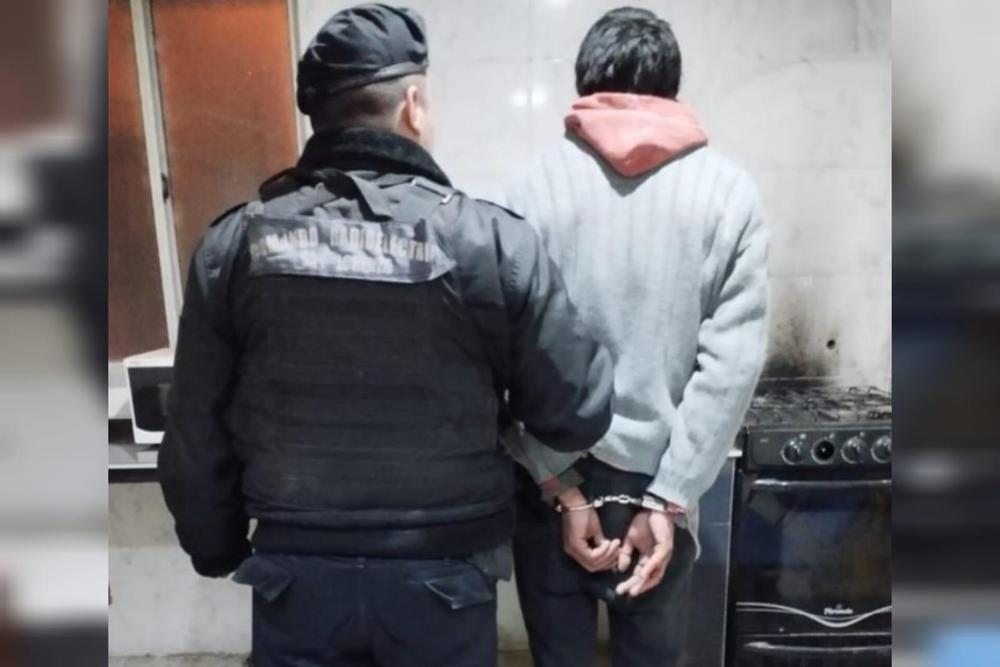 detenido robo moto