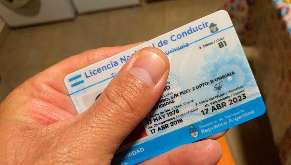 licencia conducir