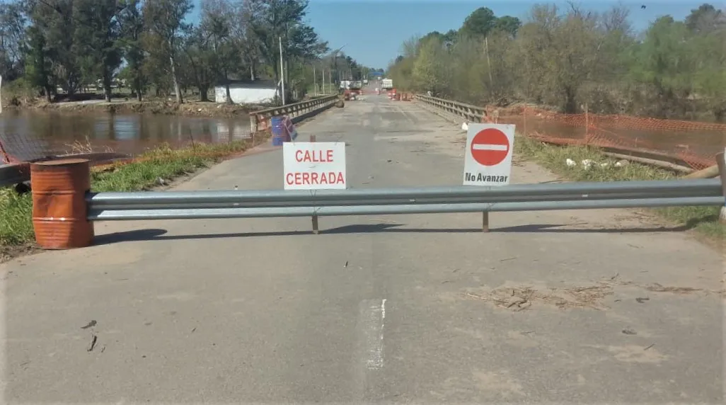 Vialidad puente Carcaraña 