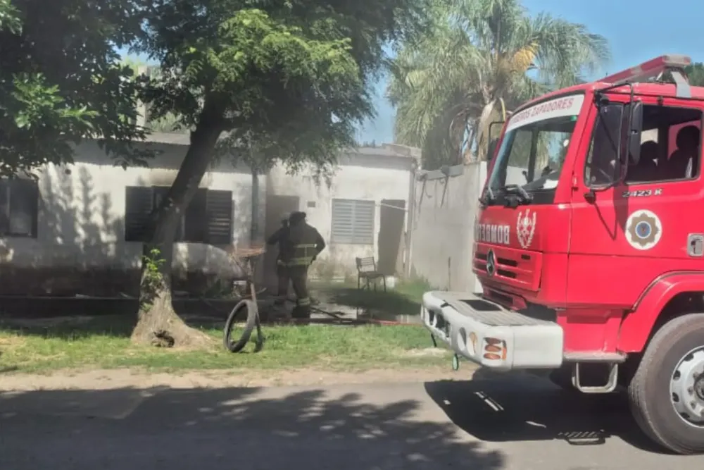 incendio vivienda Beltrán