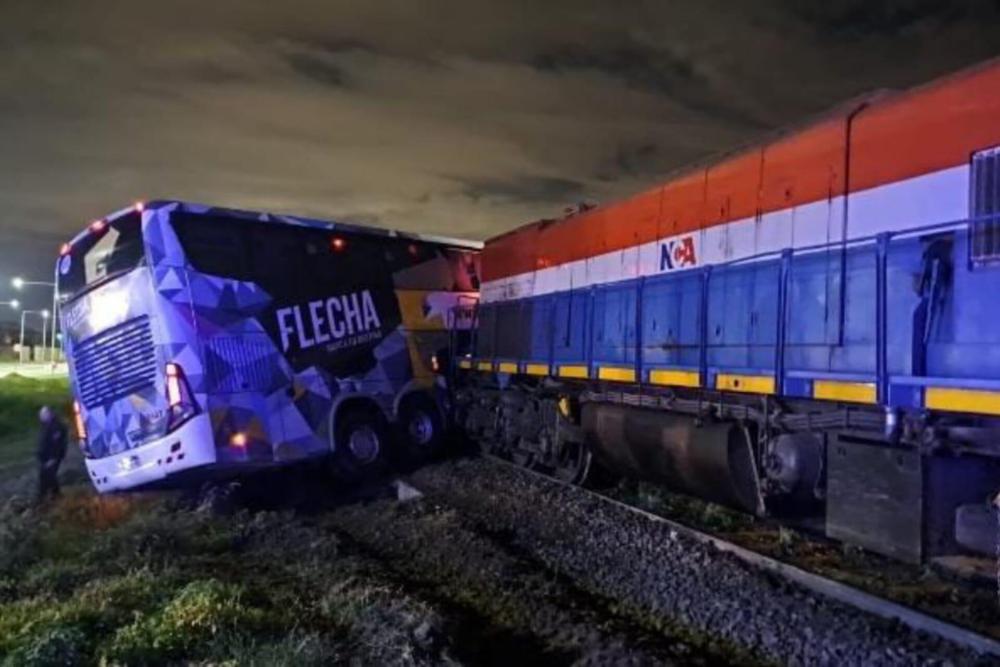 Siniestro tren colectivo