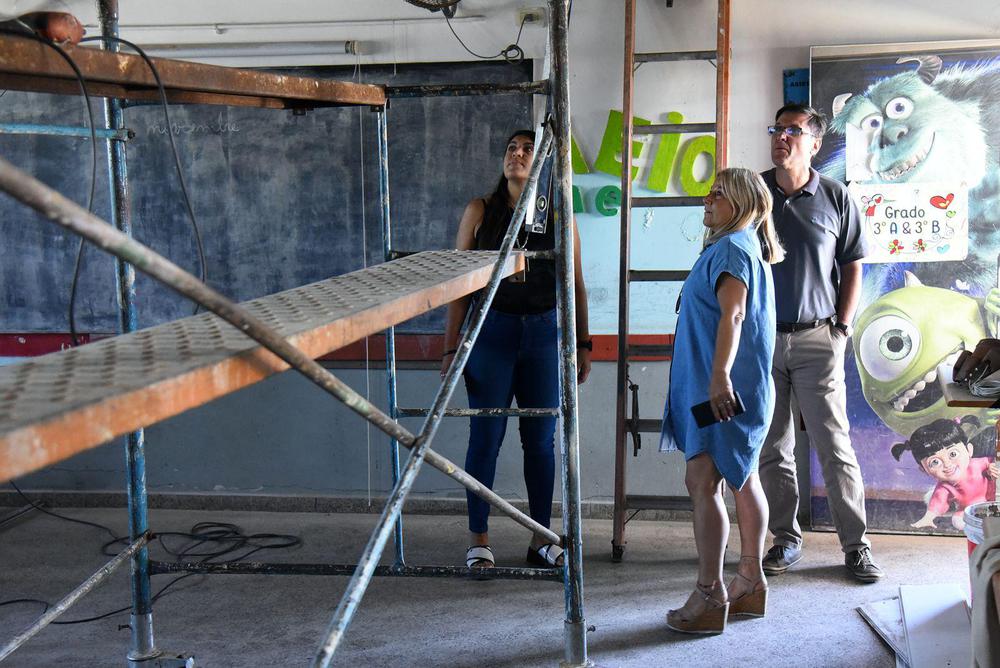 obras escuelas Goity