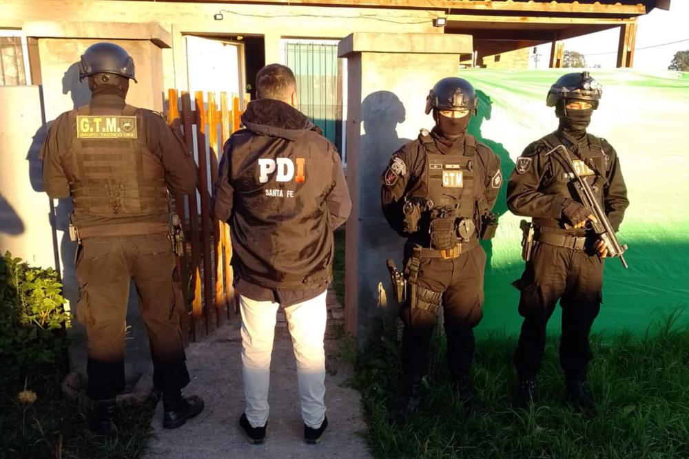 allanamiento robo empresa santafesina