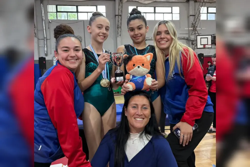 Seis gimnastas de Red Star se destacaron en el Nacional Federativo de Gimnasia Artística