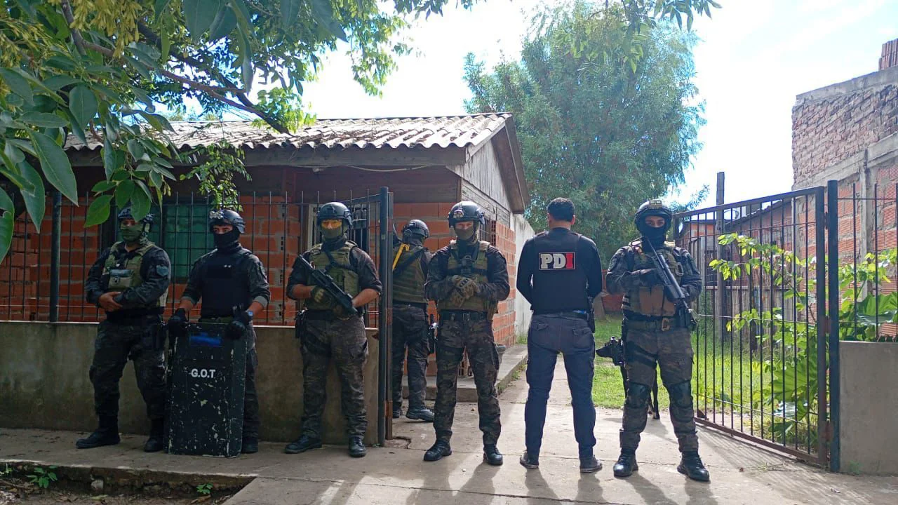 Operativo Antidroga en el Cordón Industrial