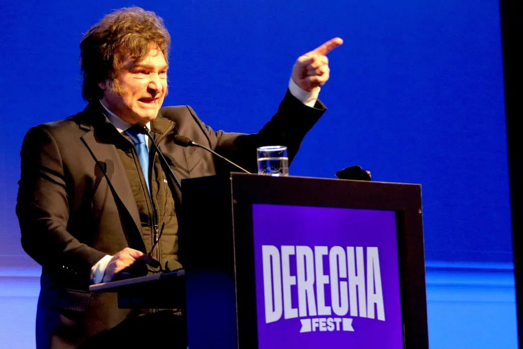 Javier Milei participó de La Derecha Fest en Córdoba