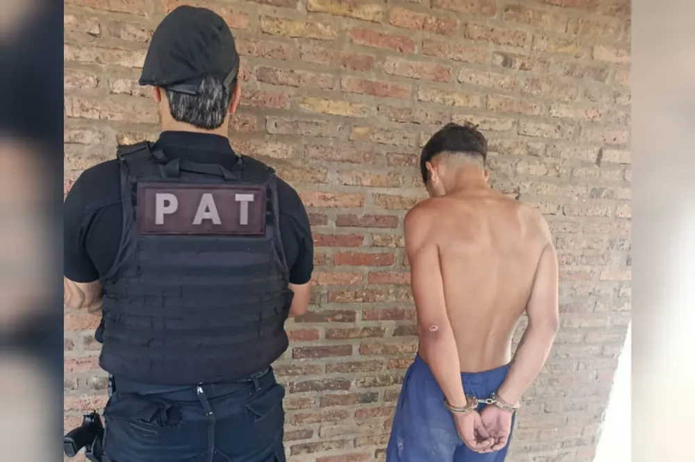 detenido por la PAT salon de fiestas