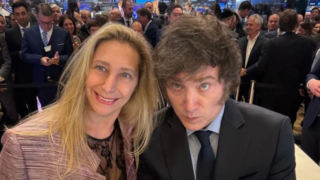 Javier y Karina Milei