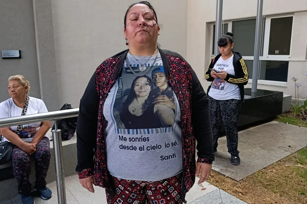 María, mamá de Diego Santiago Calzada 