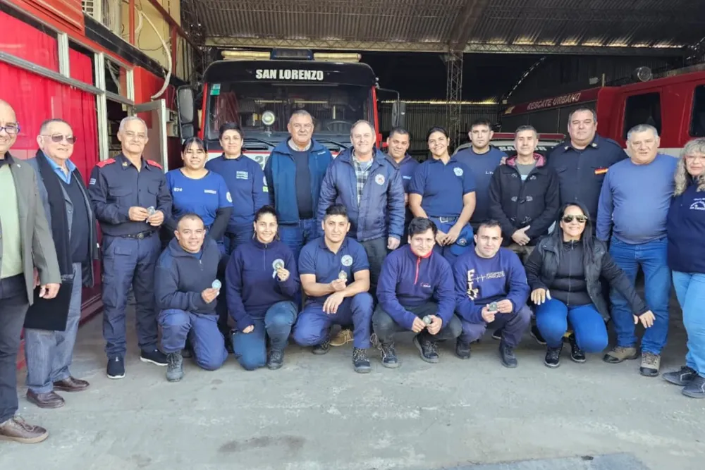 Reconocimiento Bomberos voluntarios