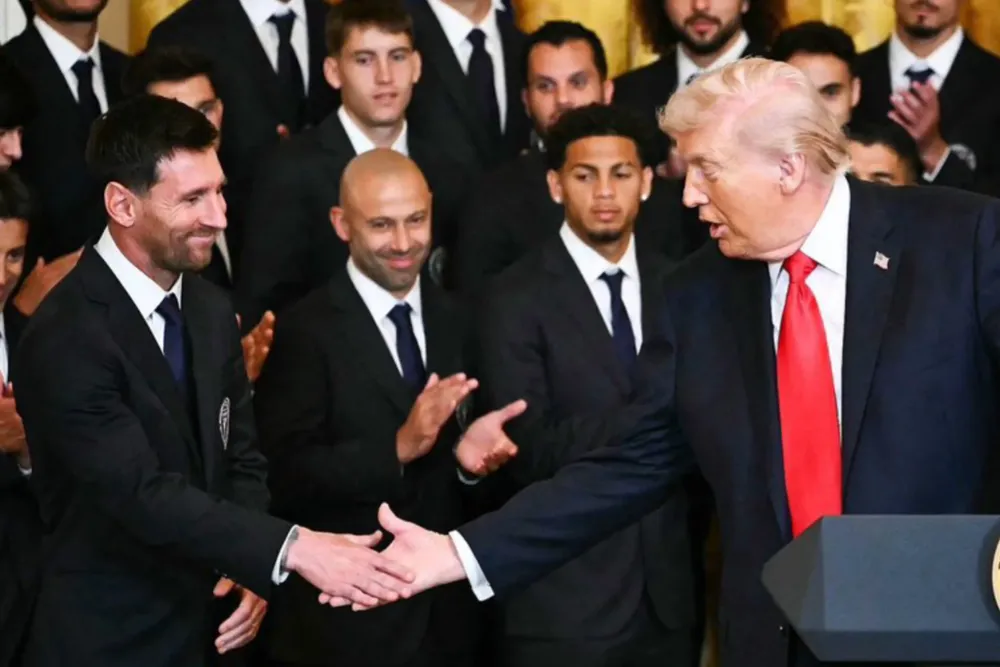 Messi, Mascherano y Trump 