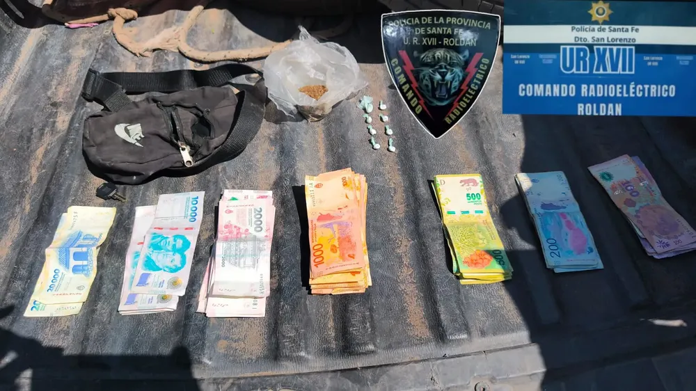 detenido microtrafico Roldán 