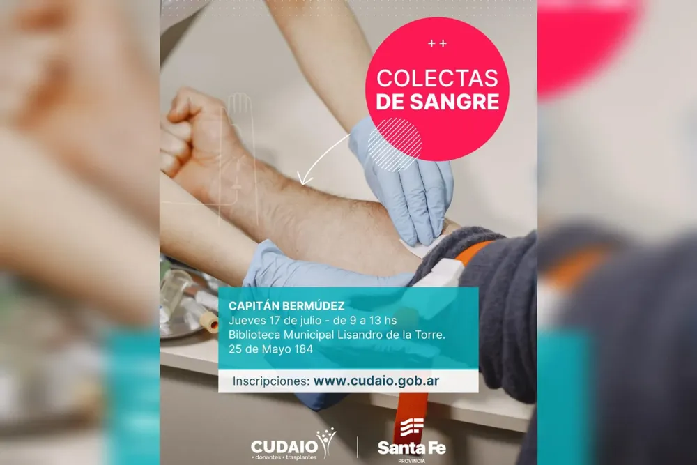Donación de Sangre Capitán Bermúdez 
