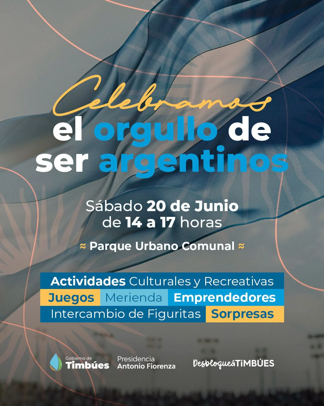 Timbúes celebrará el Día de la Bandera
